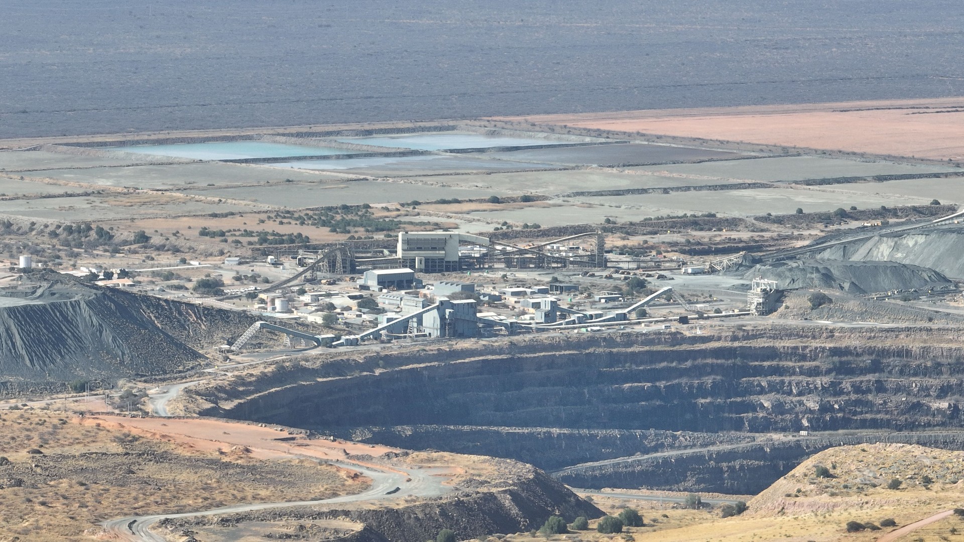 Letlhakane Diamond Mine Pit